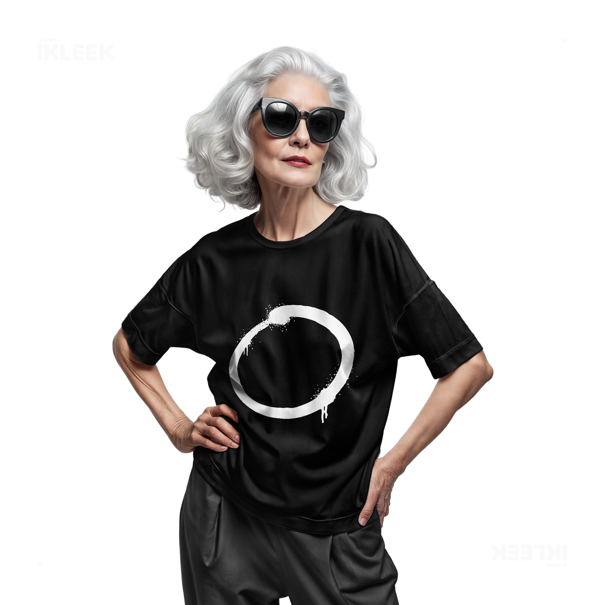 OpenCircle Adult T Shirt 07 Black