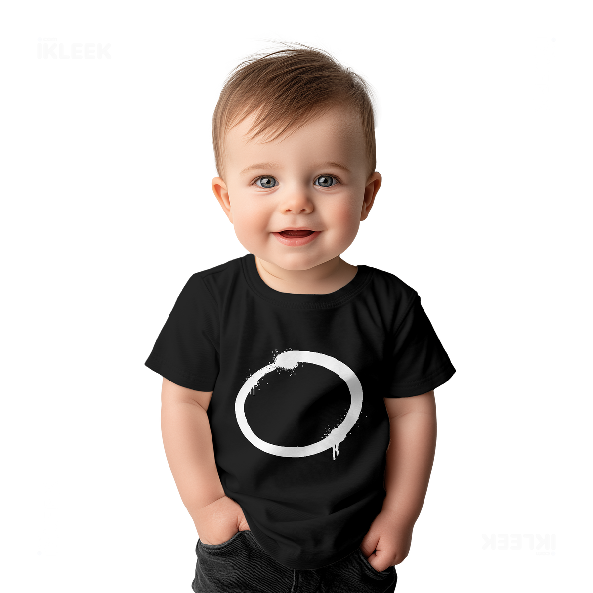 OpenCircle Baby T Shirt 03 Black