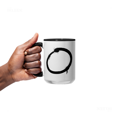 OpenCircle Ceramic Mug 05 White Black
