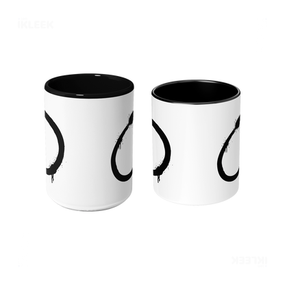 OpenCircle Ceramic Mug 09 White Black