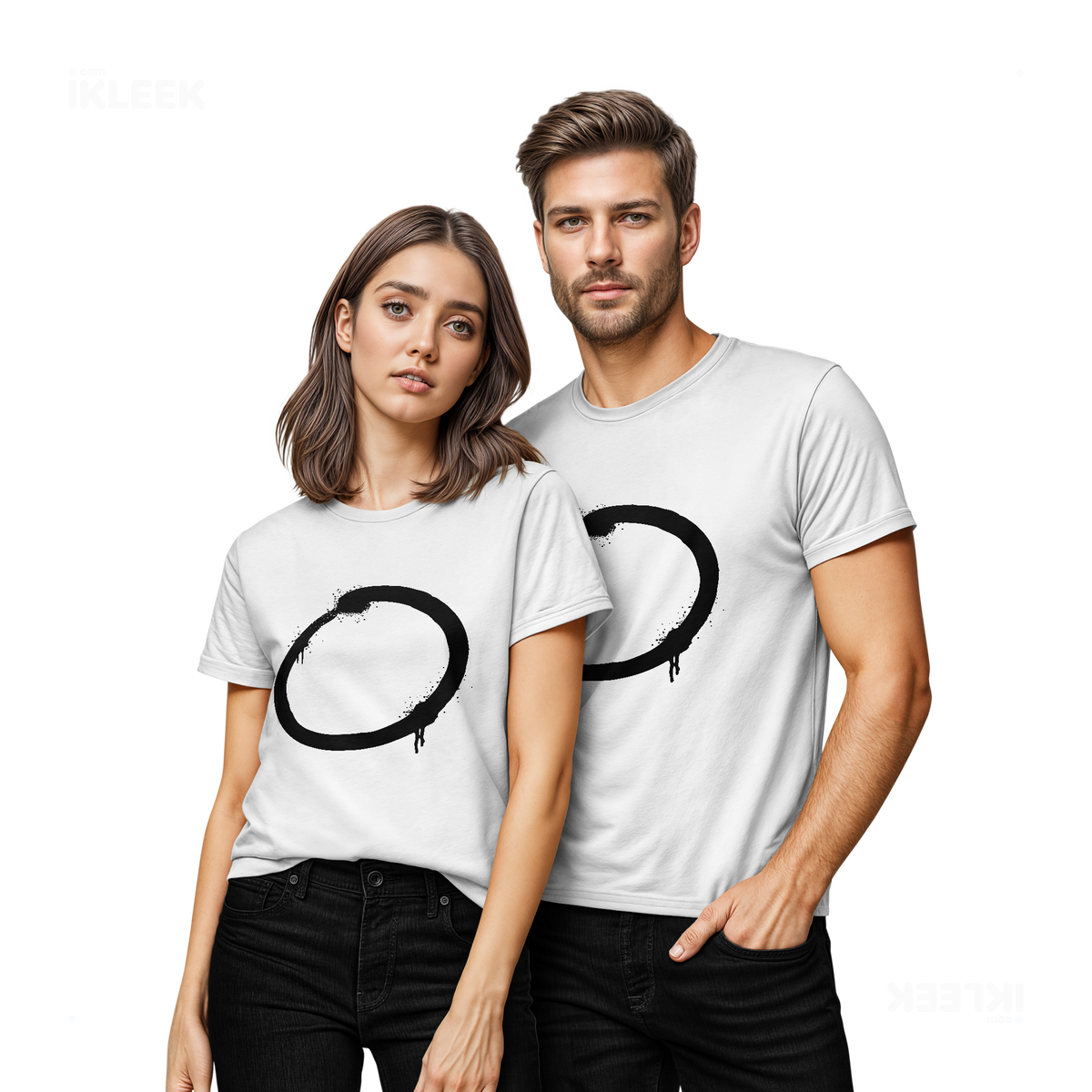OpenCircle Couple T Shirt 02 White