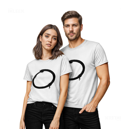 OpenCircle Couple T Shirt 02 White