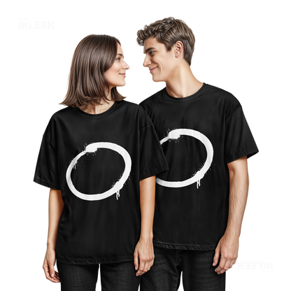 OpenCircle Couple T Shirt 05 Black