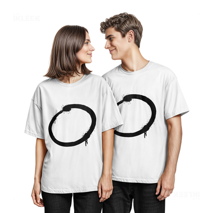 OpenCircle Couple T Shirt 05 White
