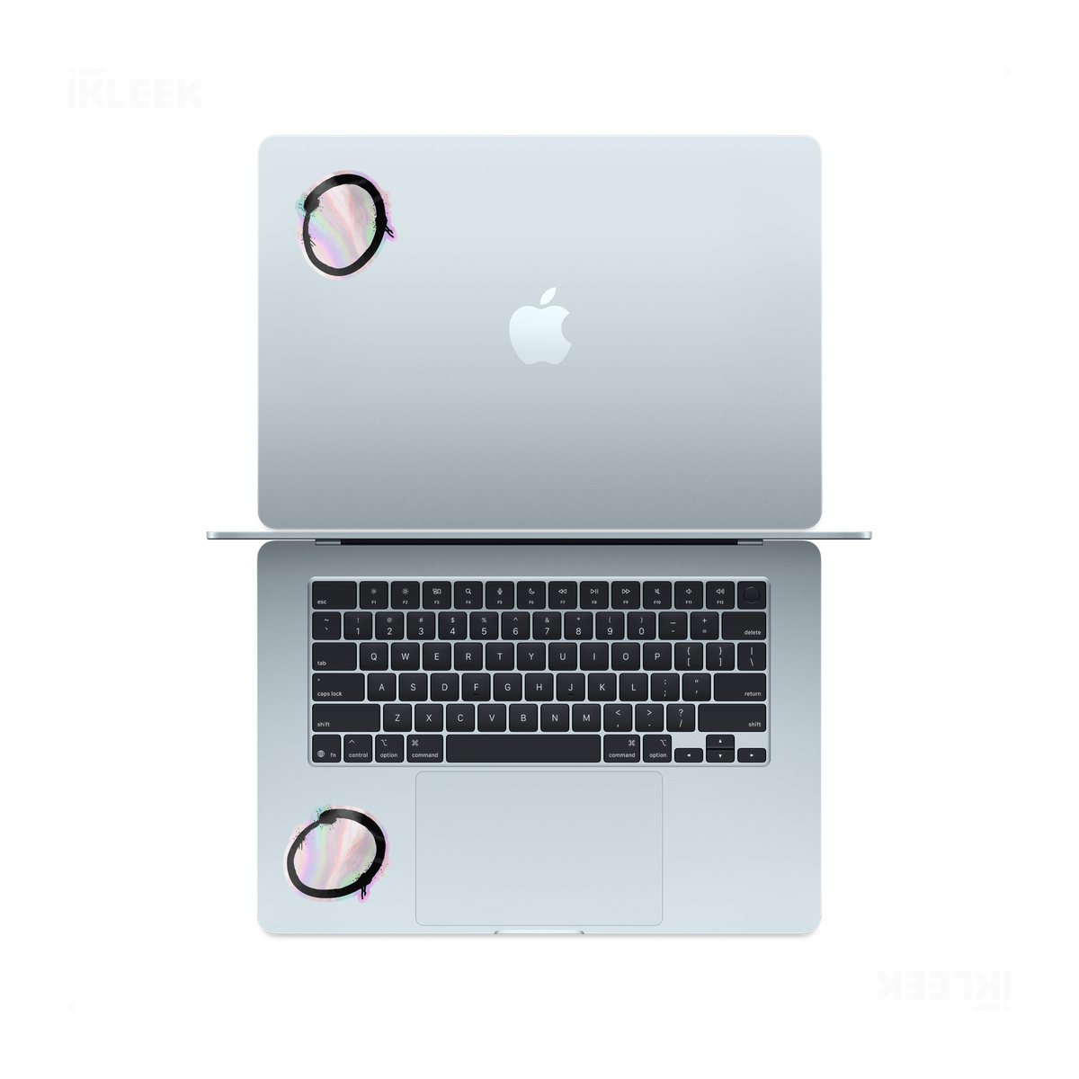 OpenCircle Die Cut Holographic Sticker 05