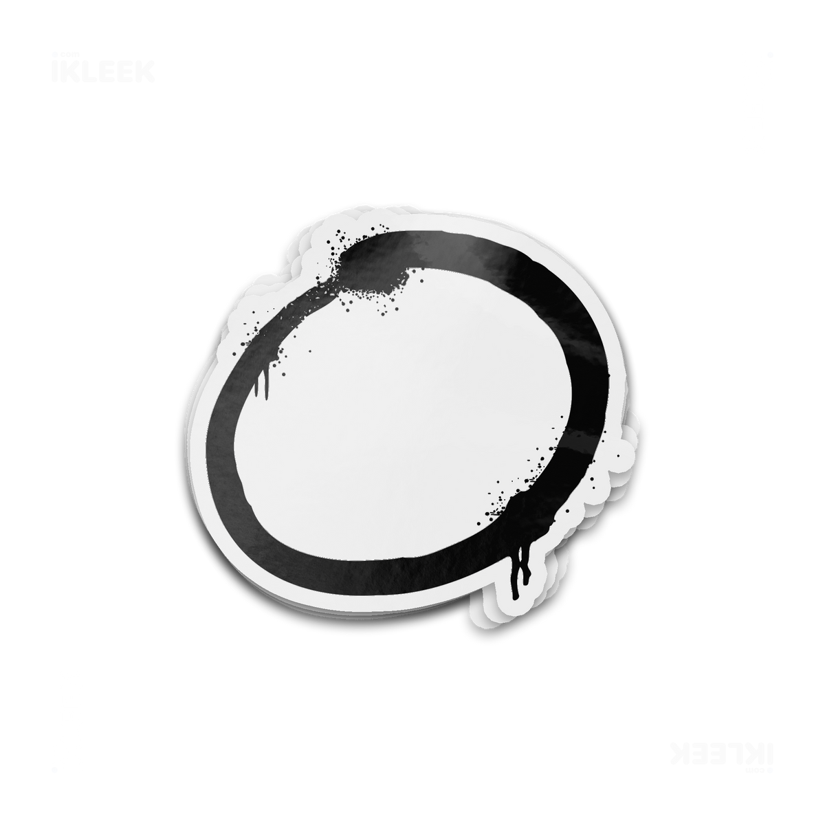 OpenCircle Die Cut Outdoor Sticker 01 Clear