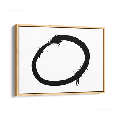 OpenCircle Framed Canvas 03 Natural Wood