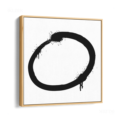 OpenCircle Framed Canvas 04 Natural Wood