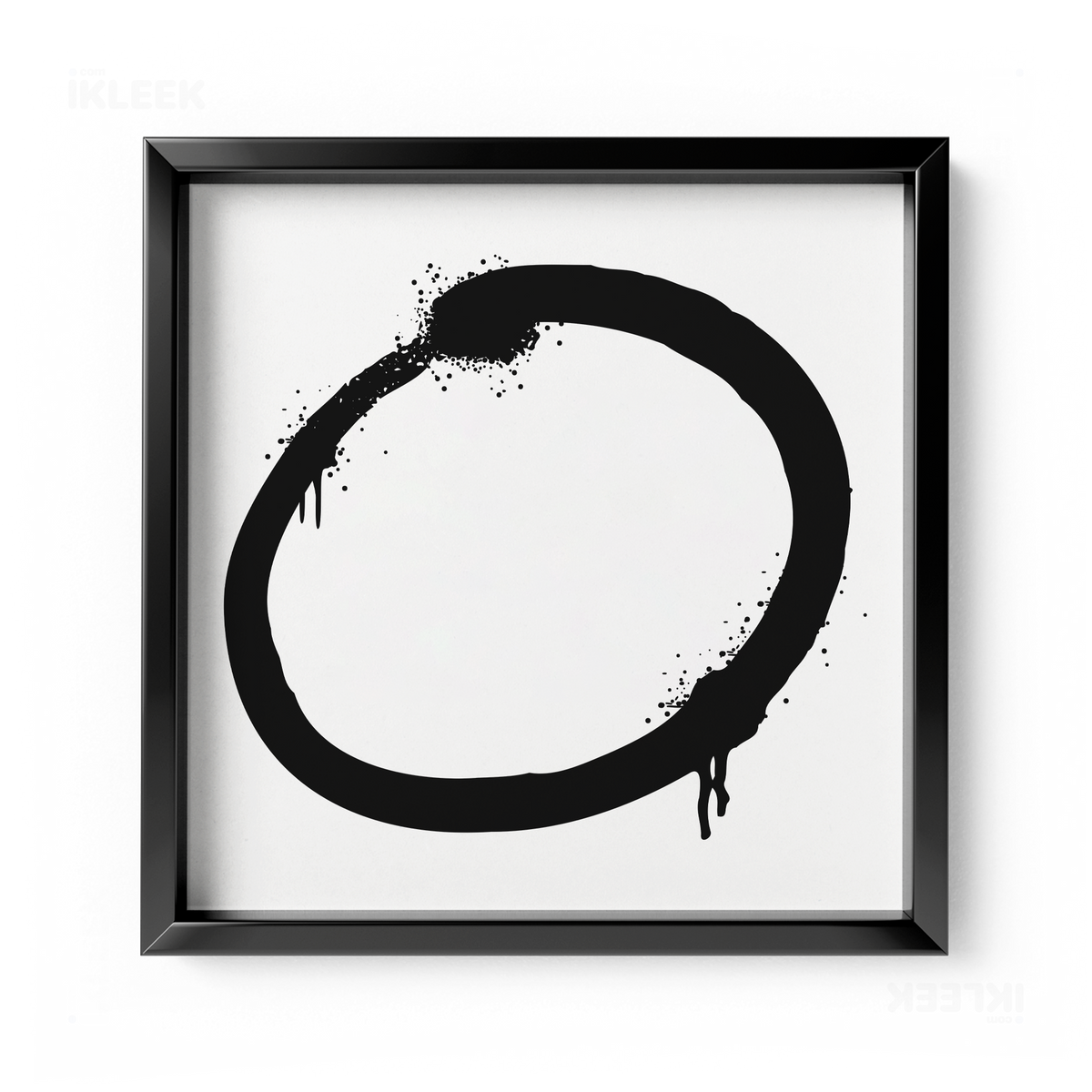 OpenCircle Framed Poster 04 Black Aluminum