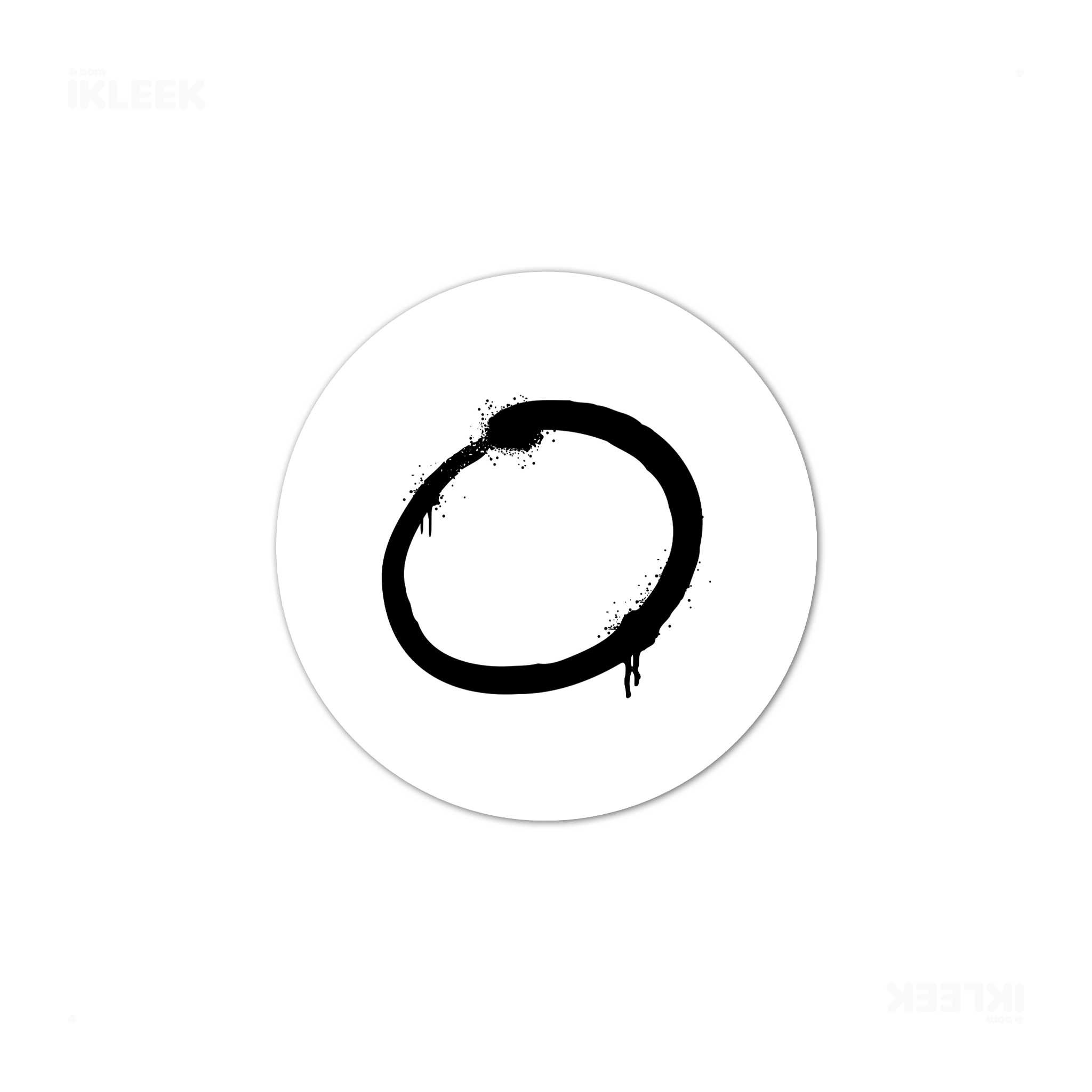 OpenCircle High Gloss Coaster 03 Round