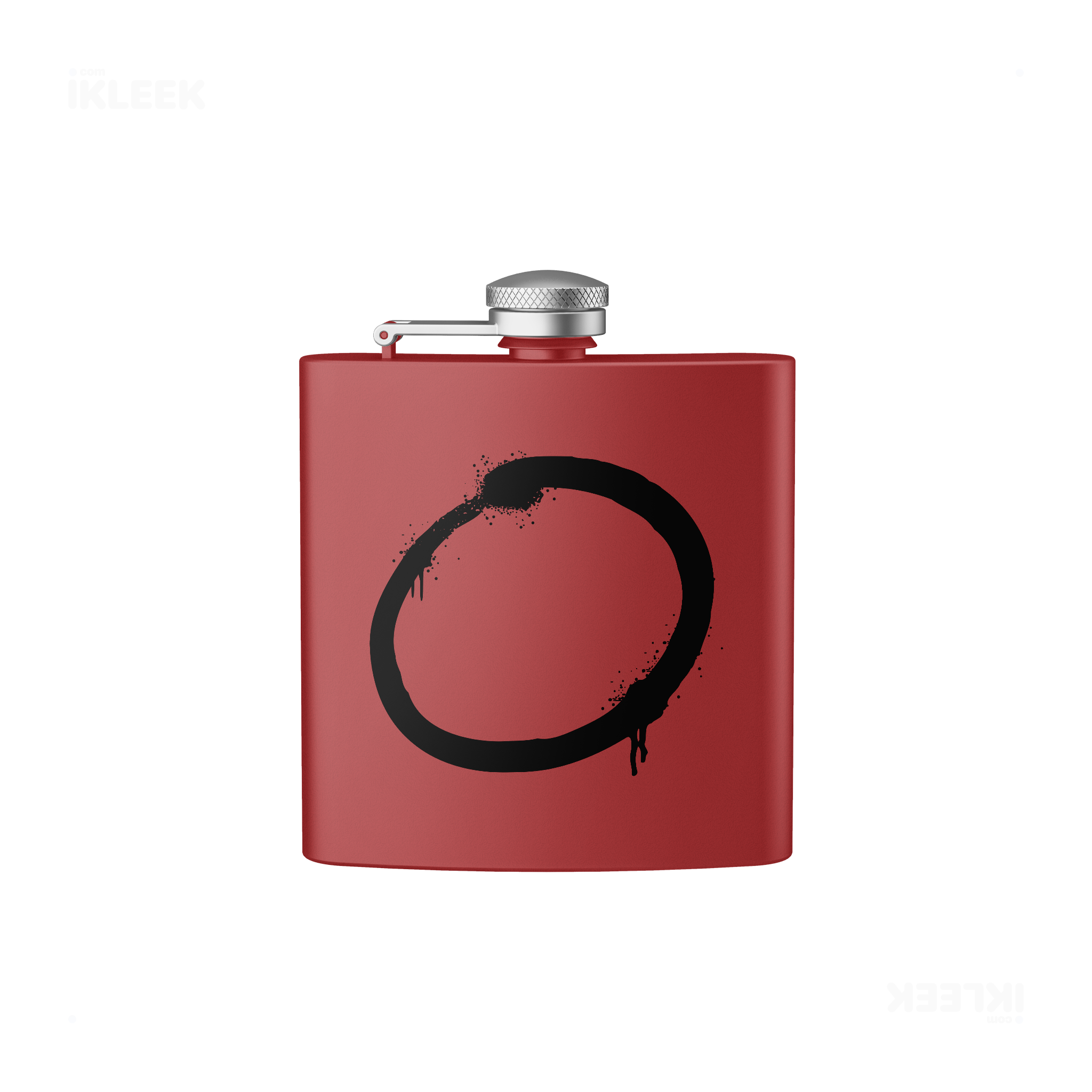 OpenCircle Hip Flasks 01 Red