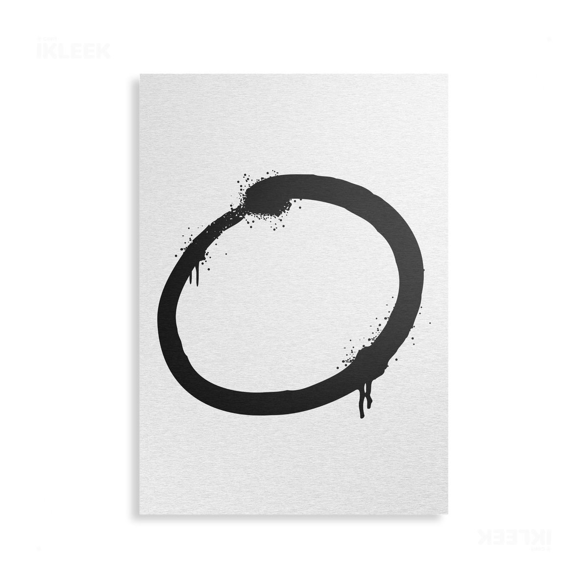 OpenCircle Metallic Print 01 Brushed Aluminum