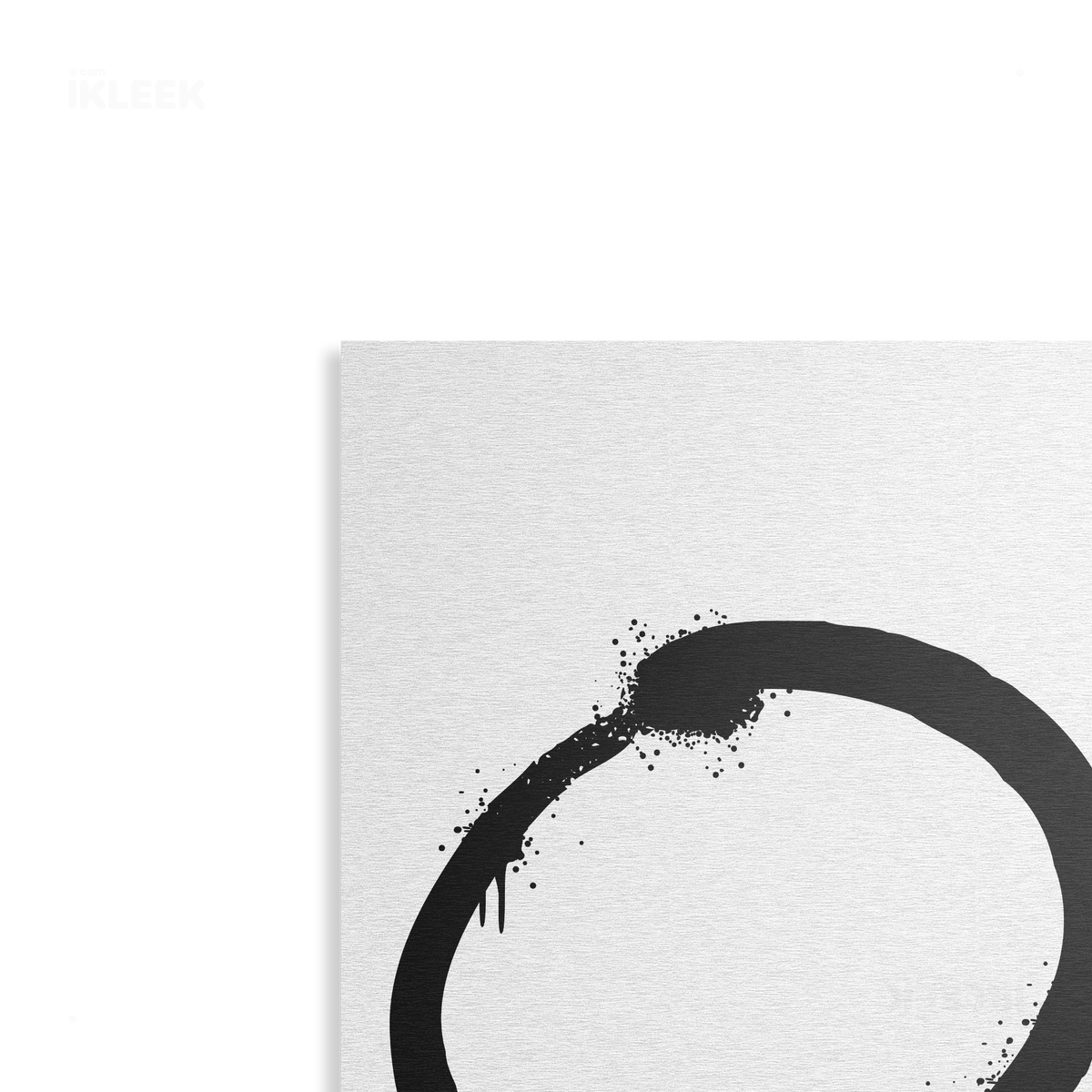 OpenCircle Metallic Print 02 Brushed Aluminum
