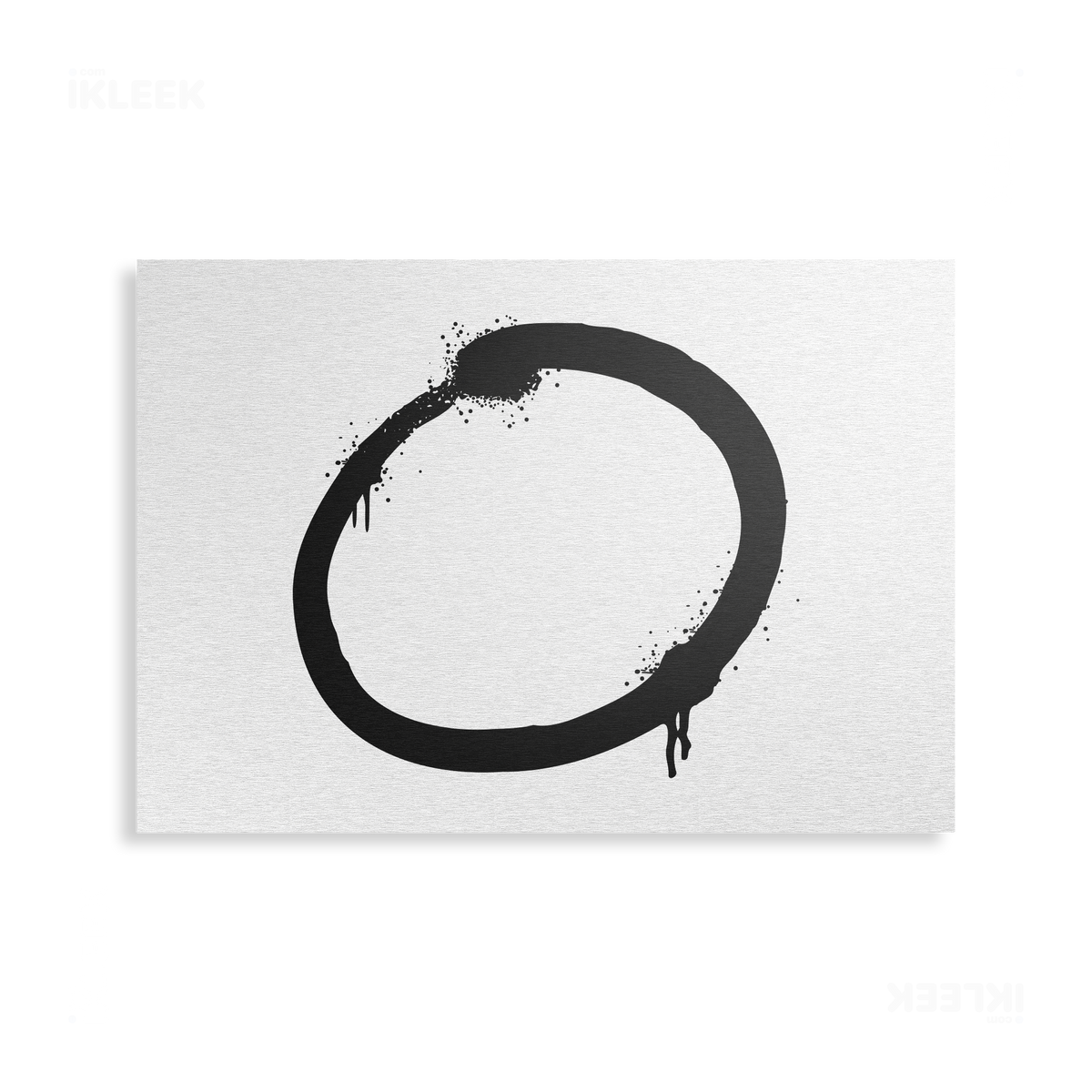 OpenCircle Metallic Print 03 Brushed Aluminum