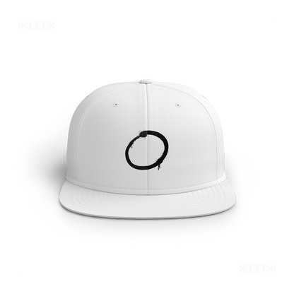 OpenCircle Snapback Caps 01 White DTF