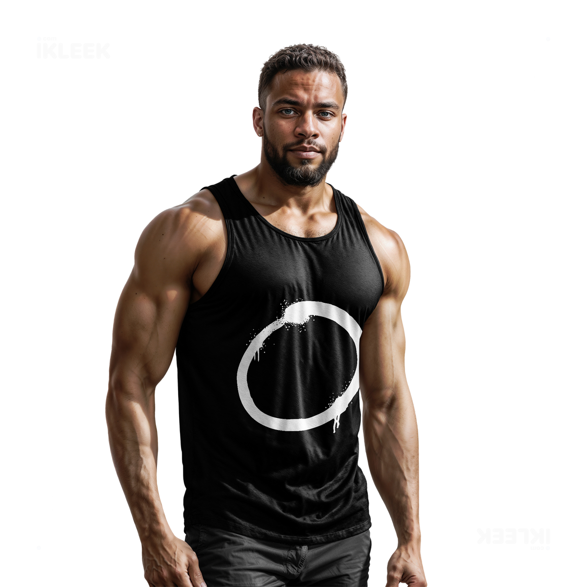 OpenCircle Tank Tops 02 Black
