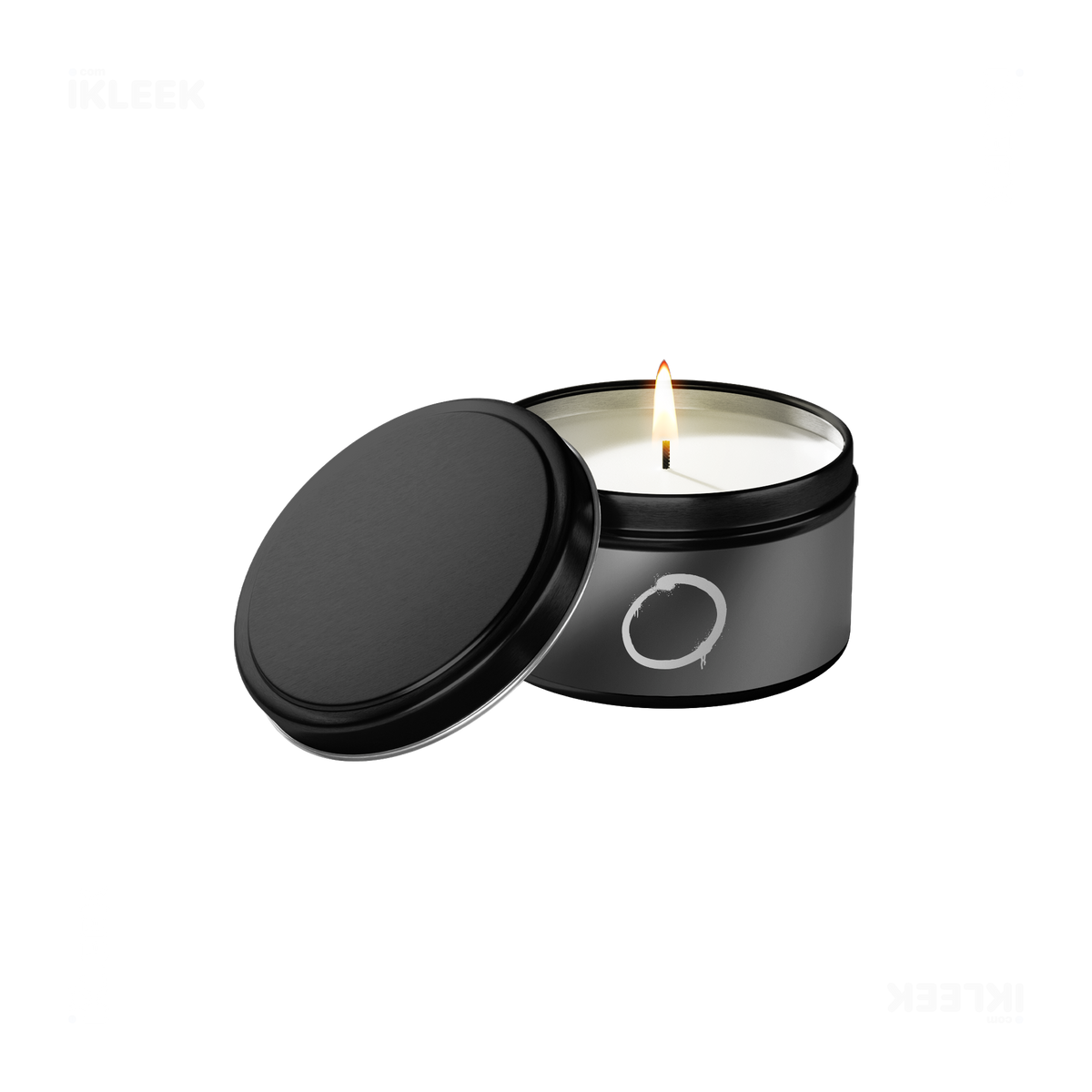 OpenCircle Tin Candle 01 Black