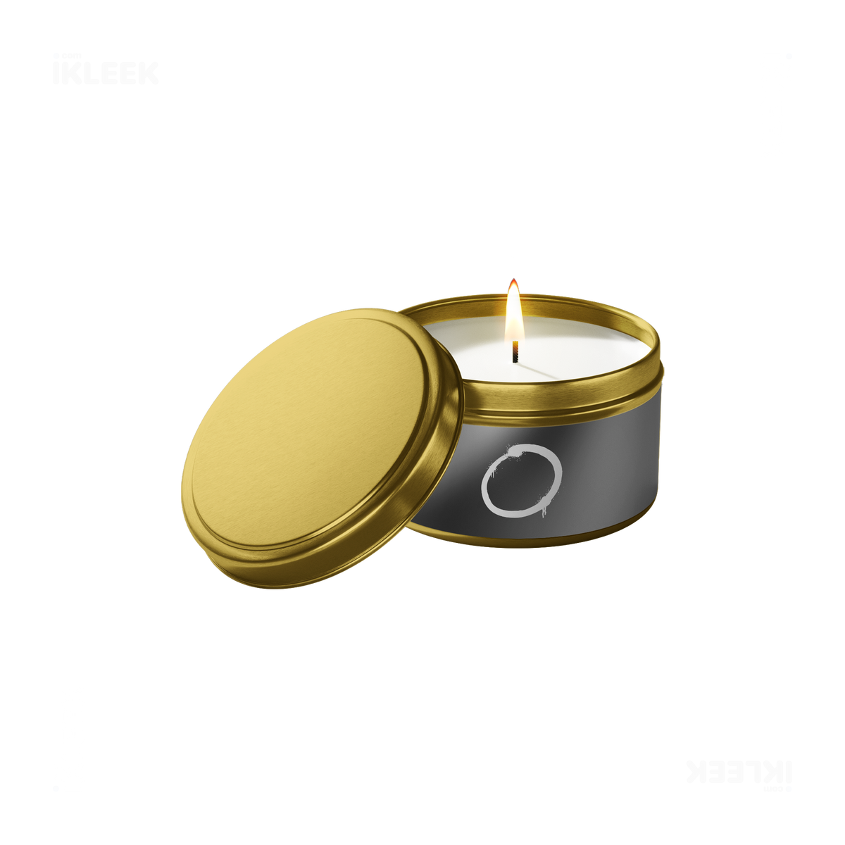 OpenCircle Tin Candle 01 Gold