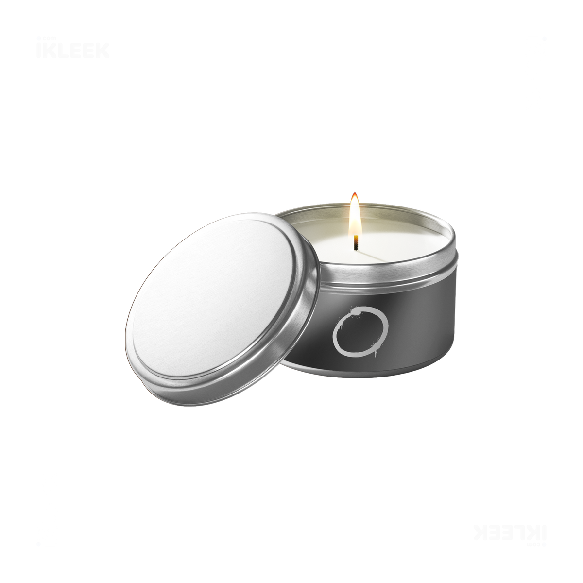 OpenCircle Tin Candle 01 Silver
