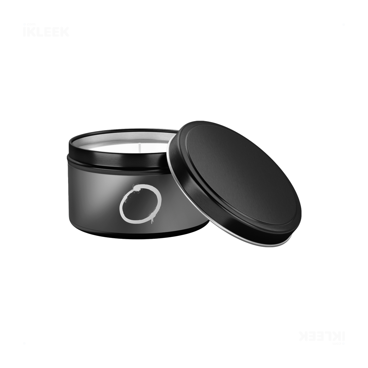 OpenCircle Tin Candle 03 Black