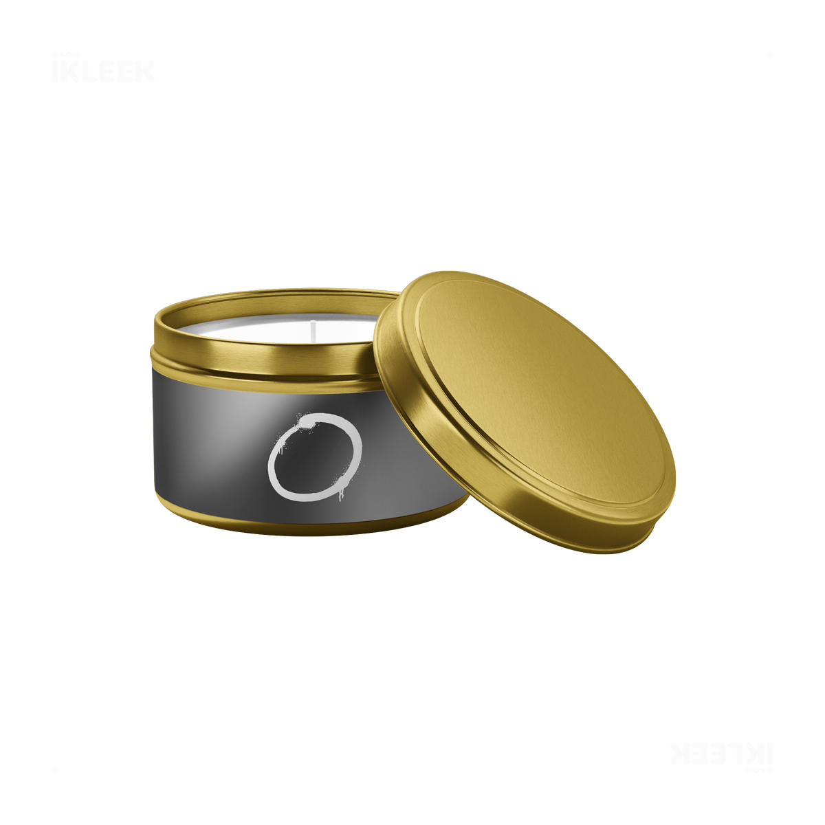 OpenCircle Tin Candle 03 Gold