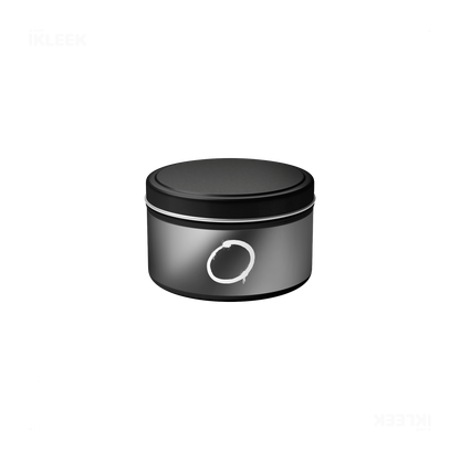 OpenCircle Tin Candle 04 Black