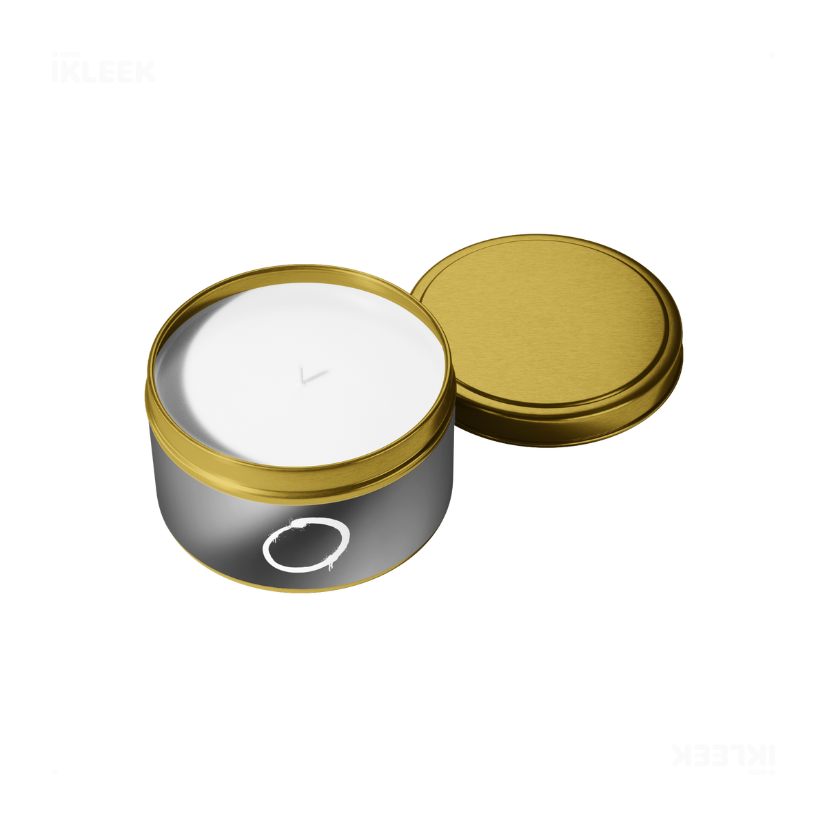 OpenCircle Tin Candle 05 Gold