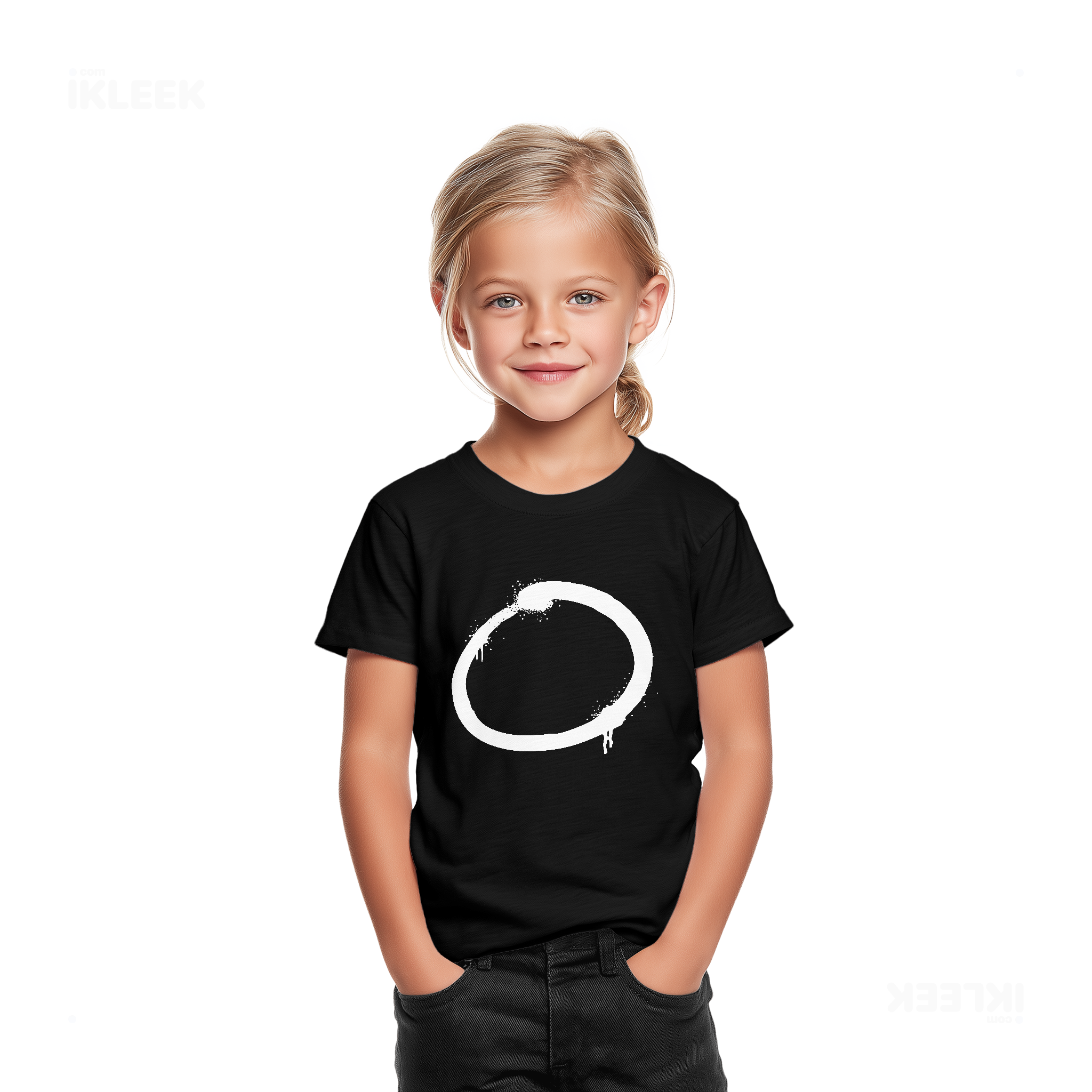 OpenCircle Toddler T Shirt 02 Black