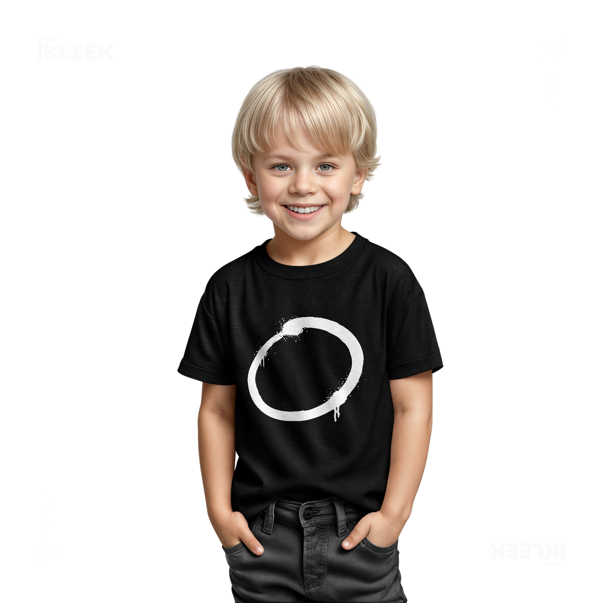 OpenCircle Toddler T Shirt 03 Black