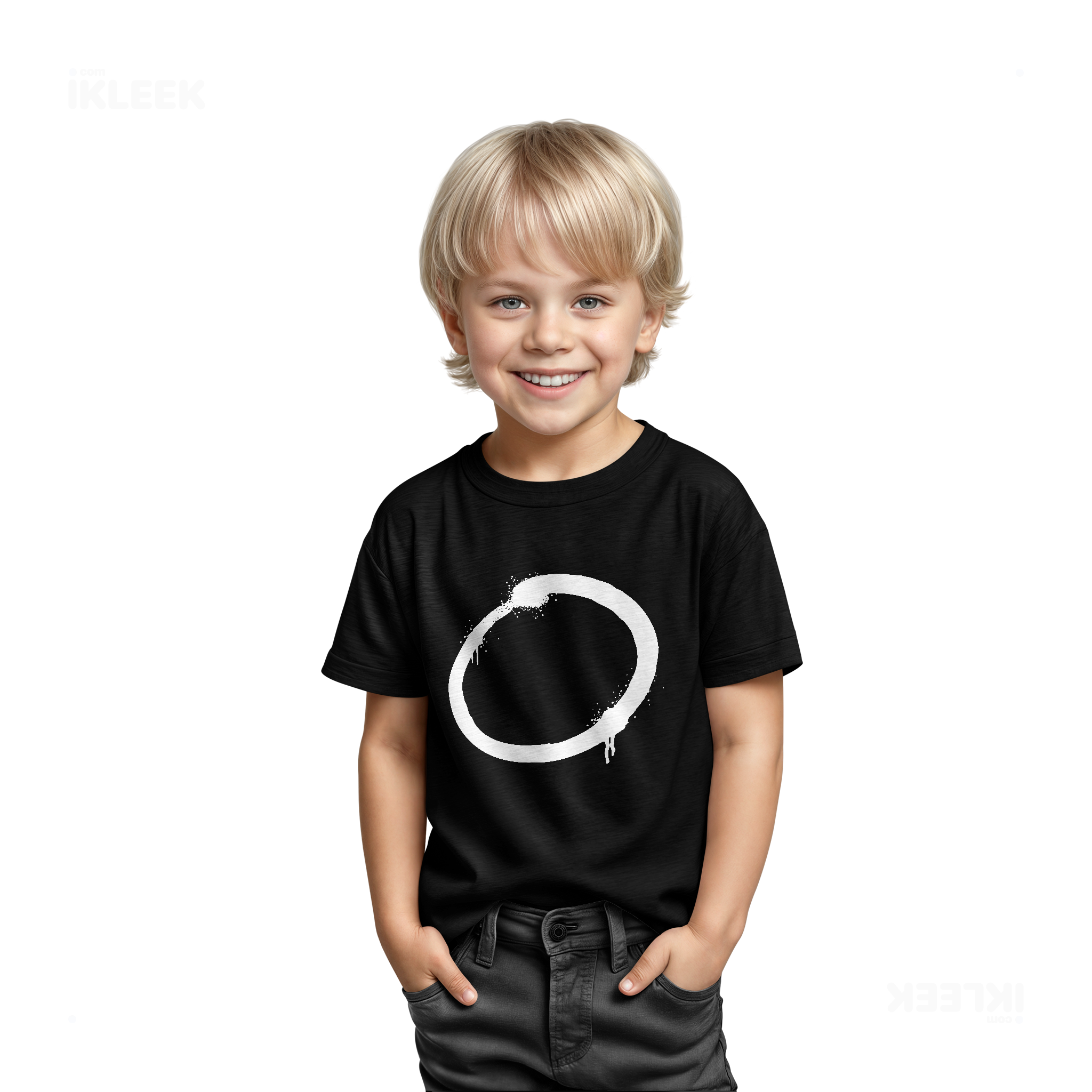 OpenCircle Toddler T Shirt 03 Black