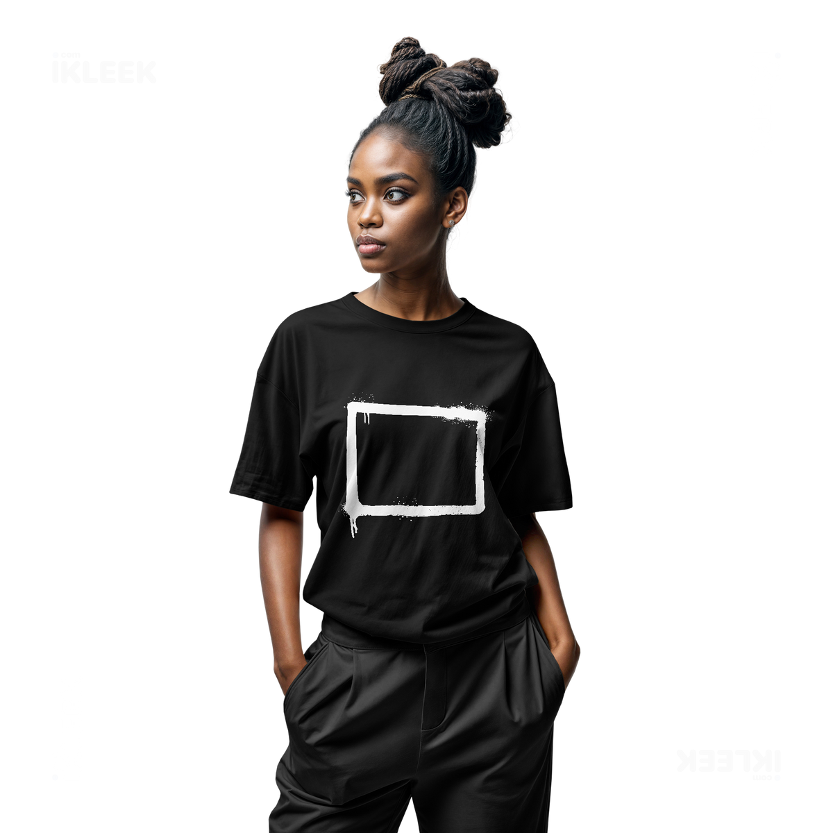 OpenSquare Adult T Shirt 04 Black