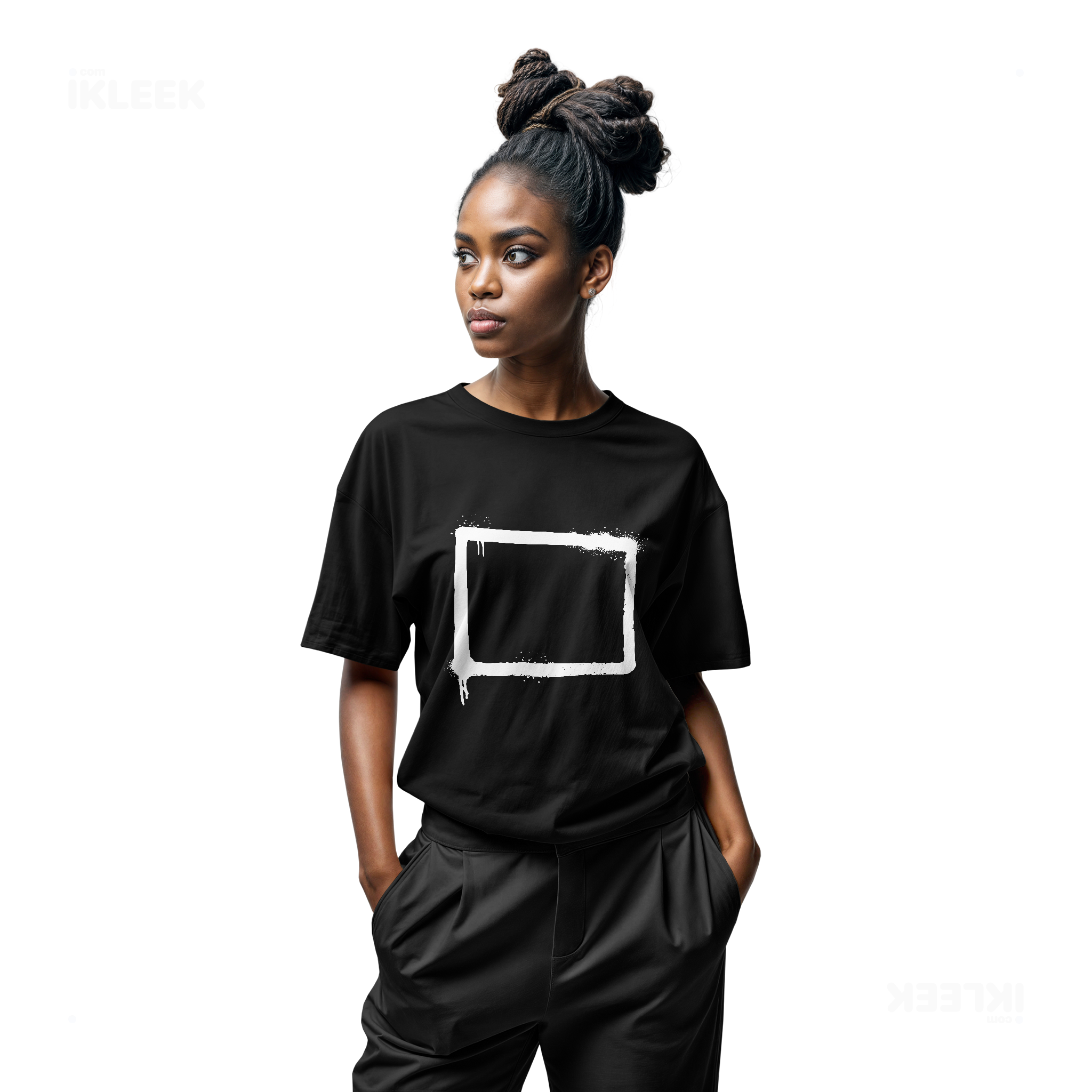 OpenSquare Adult T Shirt 04 Black