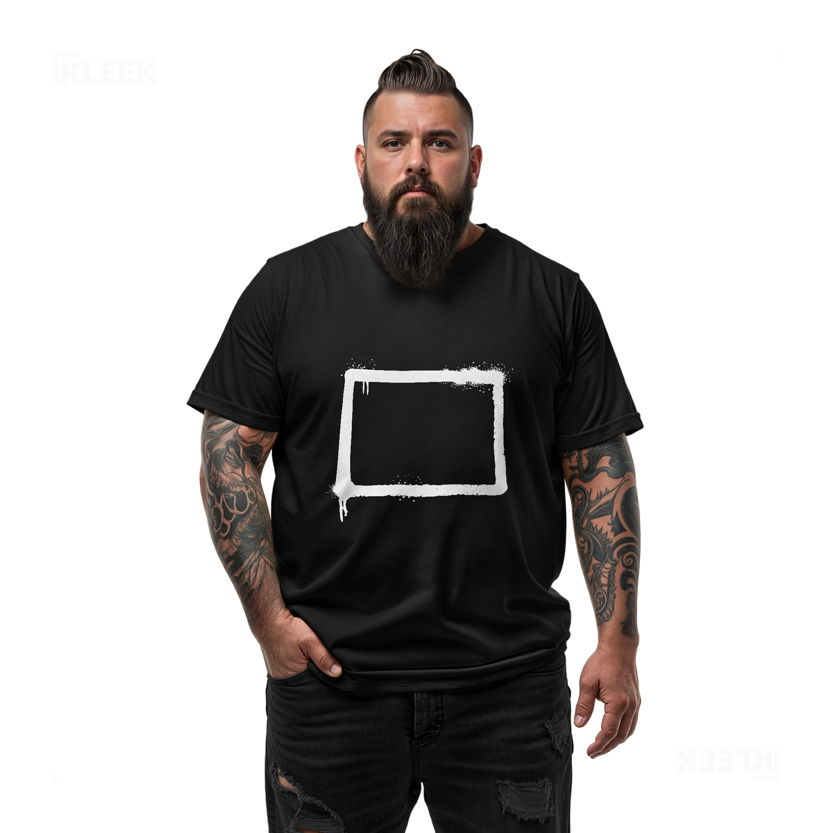 OpenSquare Adult T Shirt 05 Black