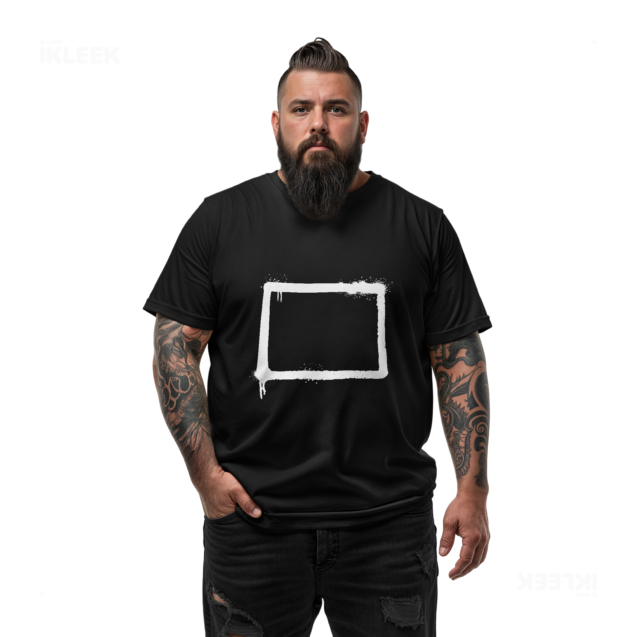 OpenSquare Adult T Shirt 05 Black
