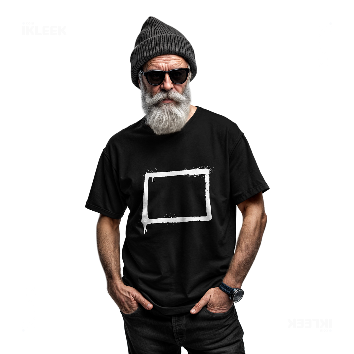 OpenSquare Adult T Shirt 06 Black