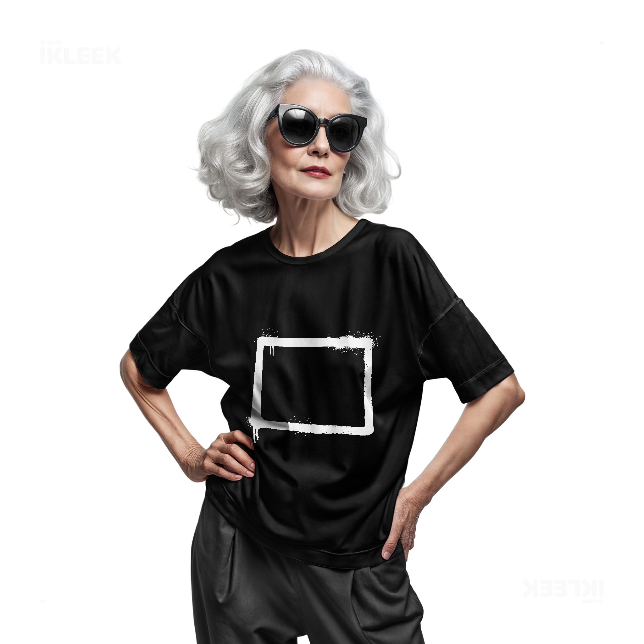 OpenSquare Adult T Shirt 07 Black