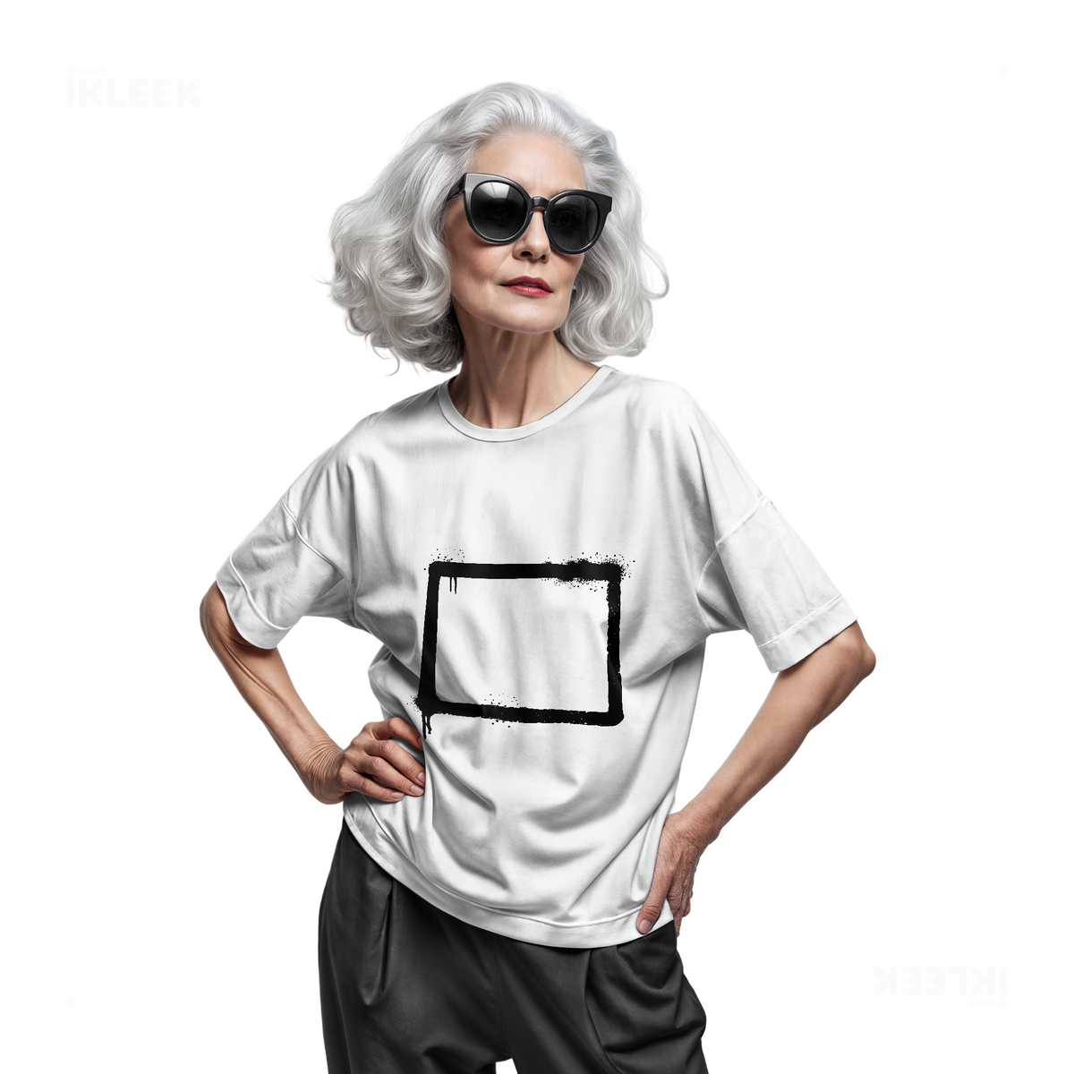OpenSquare Adult T Shirt 07 White