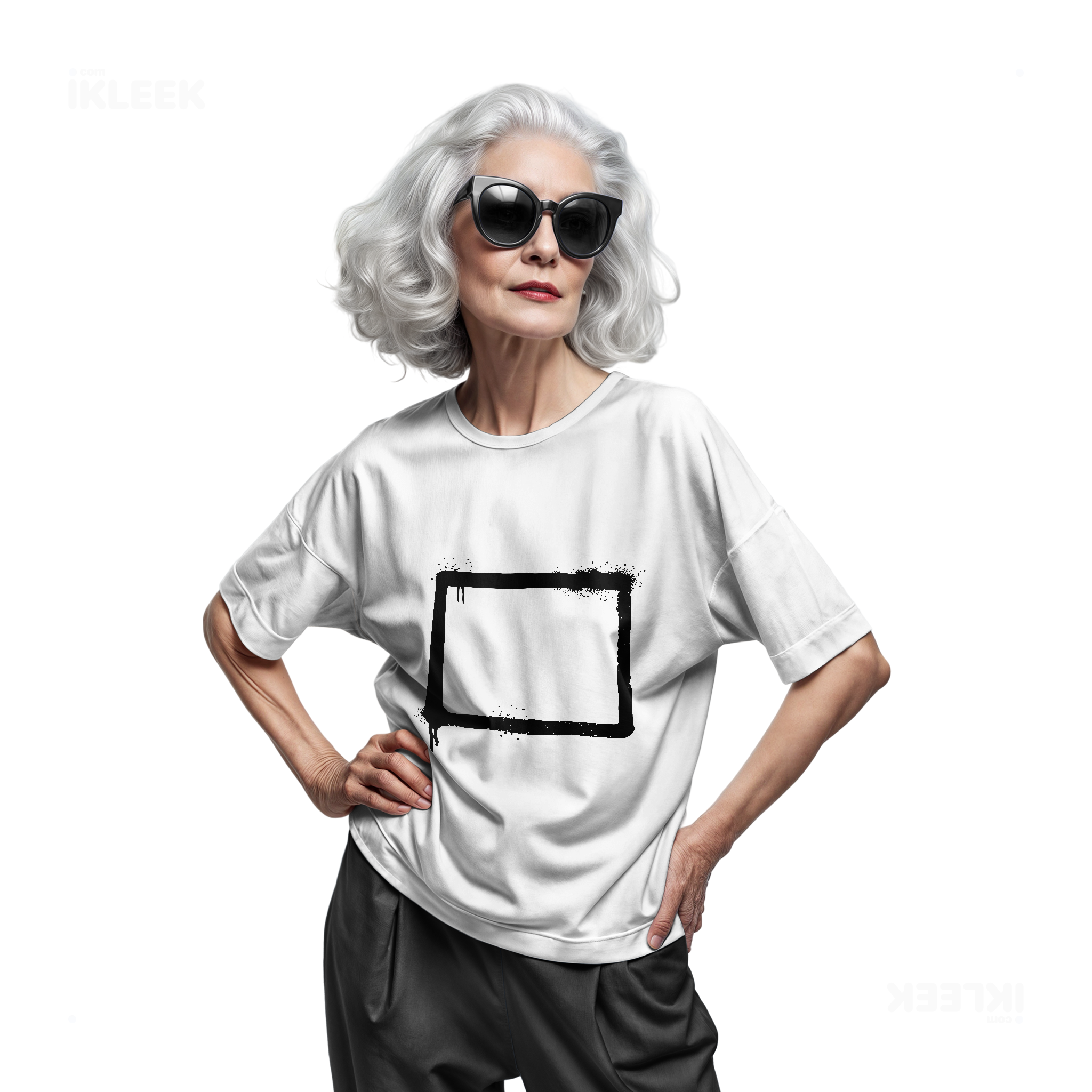 OpenSquare Adult T Shirt 07 White