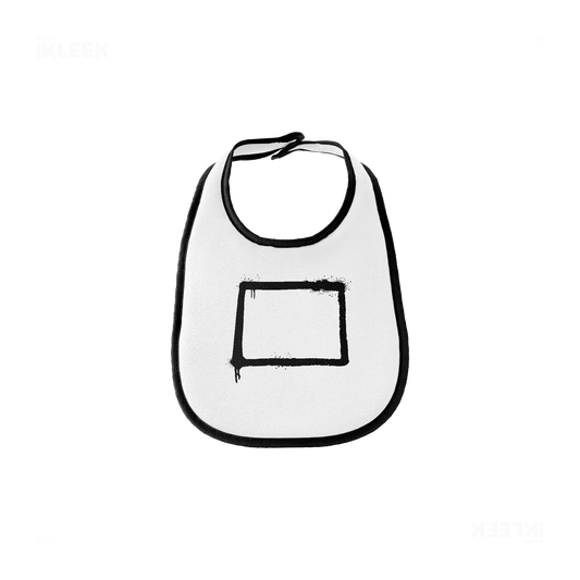 OpenSquare Baby Bibs 01 White Black