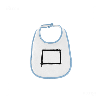 OpenSquare Baby Bibs 01 White Lightblue