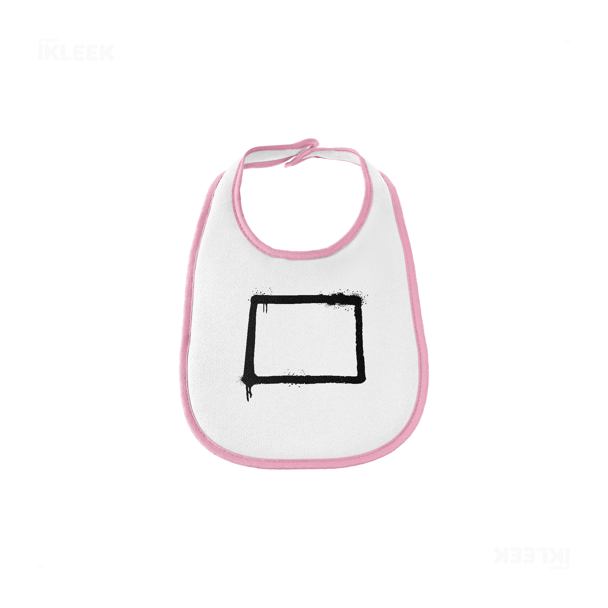 OpenSquare Baby Bibs 01 White Pink