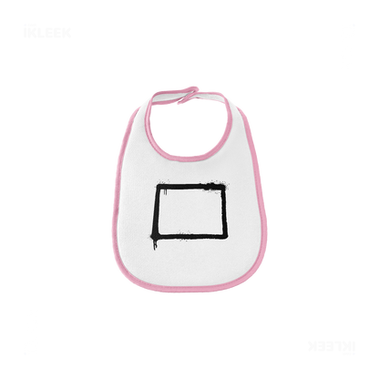 OpenSquare Baby Bibs 01 White Pink