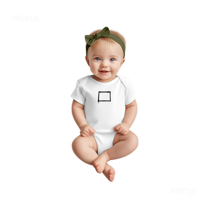 OpenSquare Baby Onesies 02 White