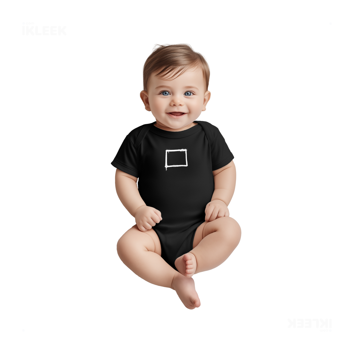 OpenSquare Baby Onesies 03 Black