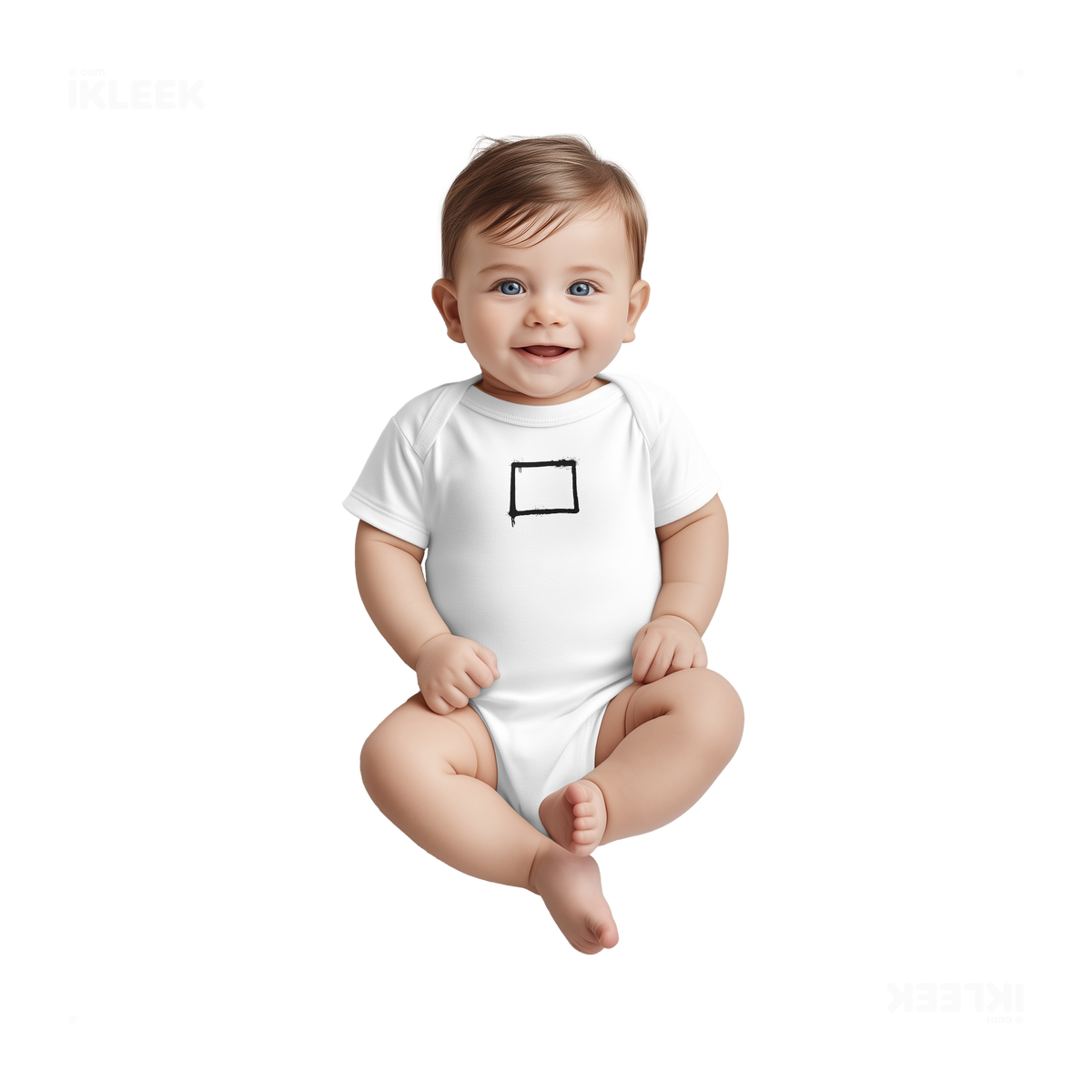 OpenSquare Baby Onesies 03 White