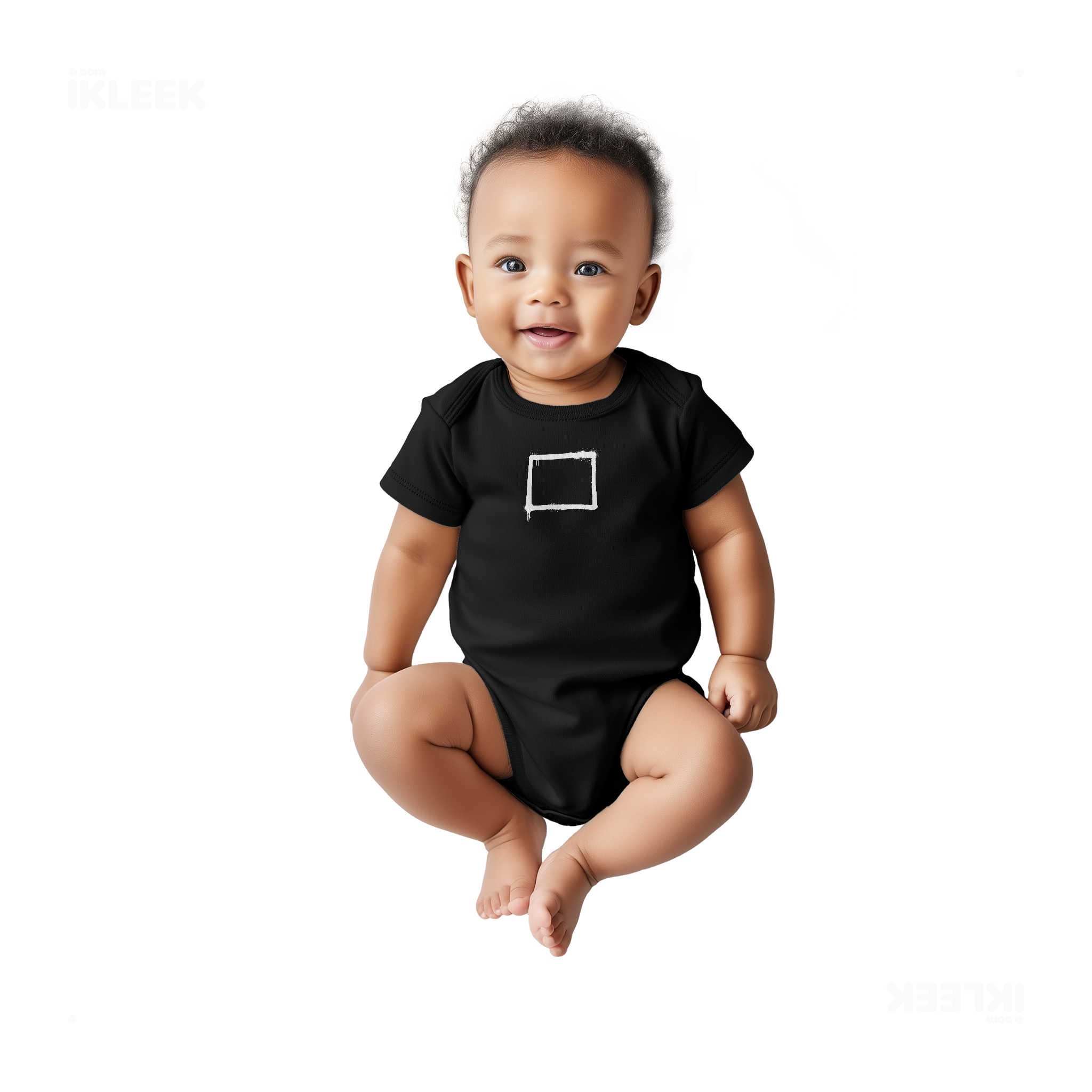 OpenSquare Baby Onesies 05 Black