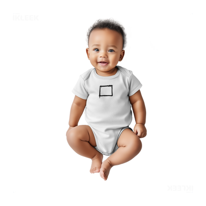 OpenSquare Baby Onesies 05 White