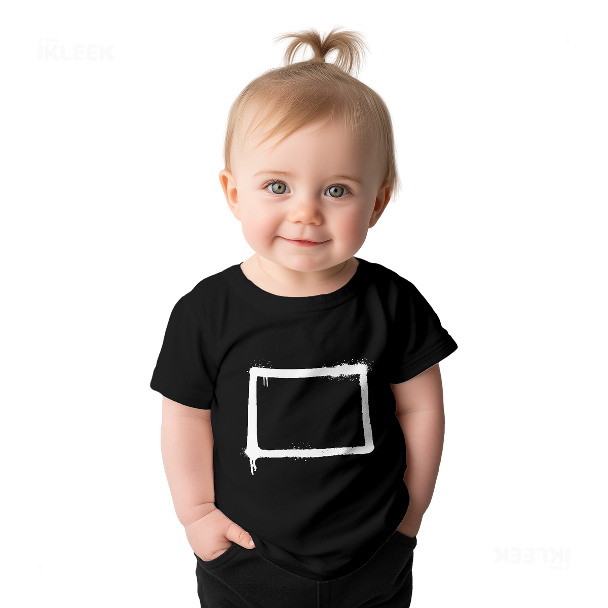 OpenSquare Baby T Shirt 02 Black