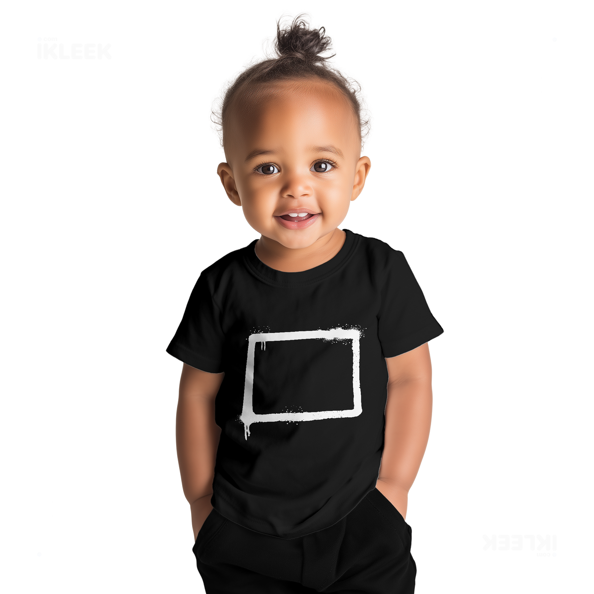 OpenSquare Baby T Shirt 04 Black