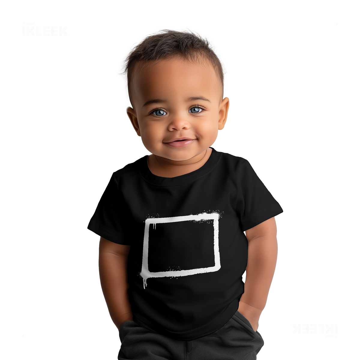 OpenSquare Baby T Shirt 05 Black